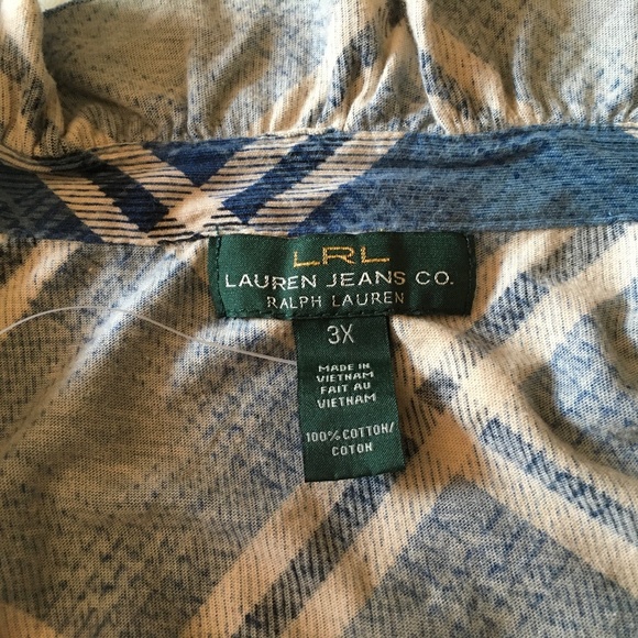 Ralph Lauren Women’s long sleeve top size 3X. - Picture 3 of 7